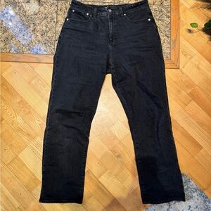 Madewell Curvy 90’s straight jeans